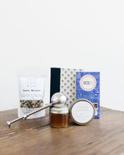 Load image into Gallery viewer, Retreat with Tea infuser Deluxe Gift Tote
